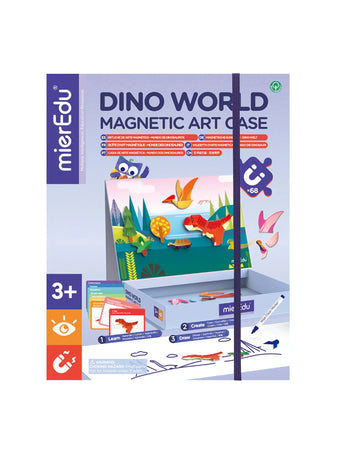 Magnetic Art Case Dino World