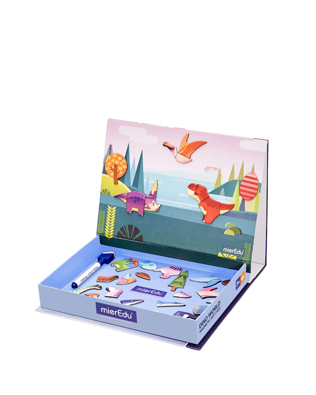 Magnetic Art Case Dino World