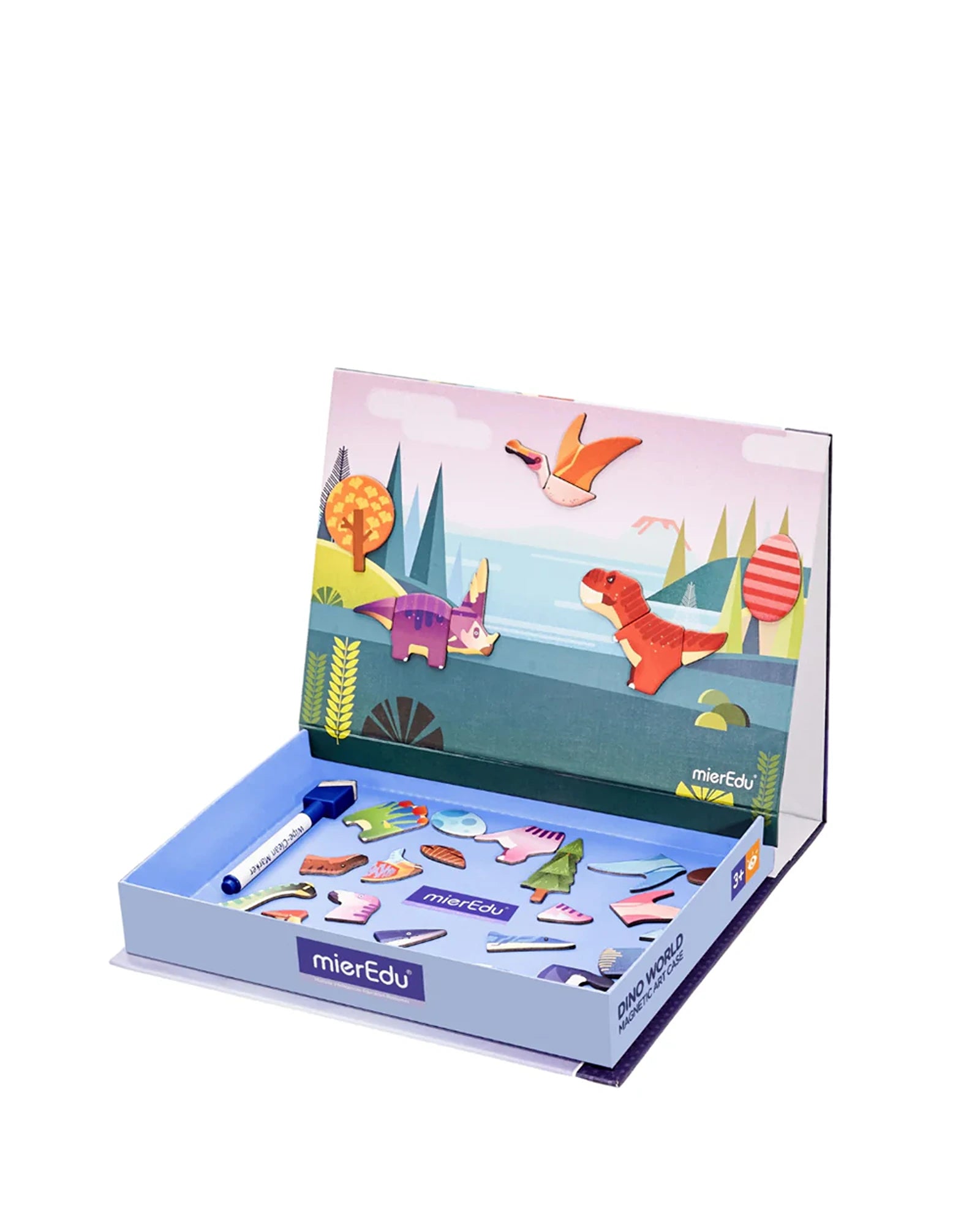 Magnetic Art Case Dino World
