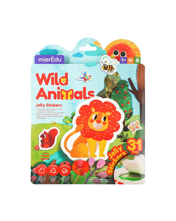 Jelly Stickers Wild Animals