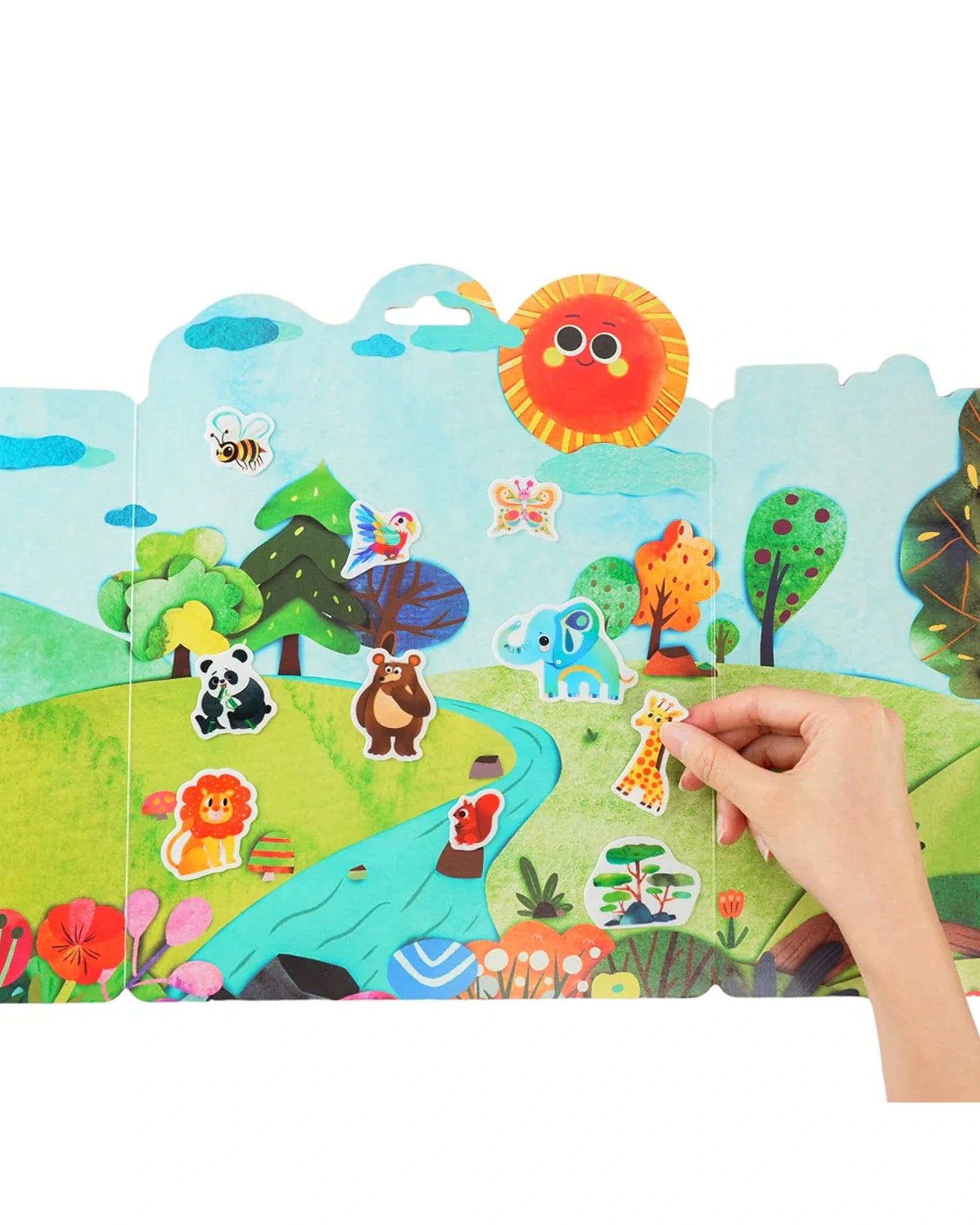 Jelly Stickers Wild Animals