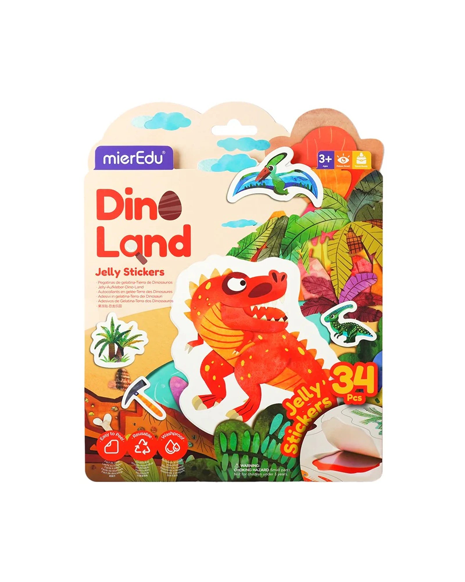 Jelly Stickers Dino World