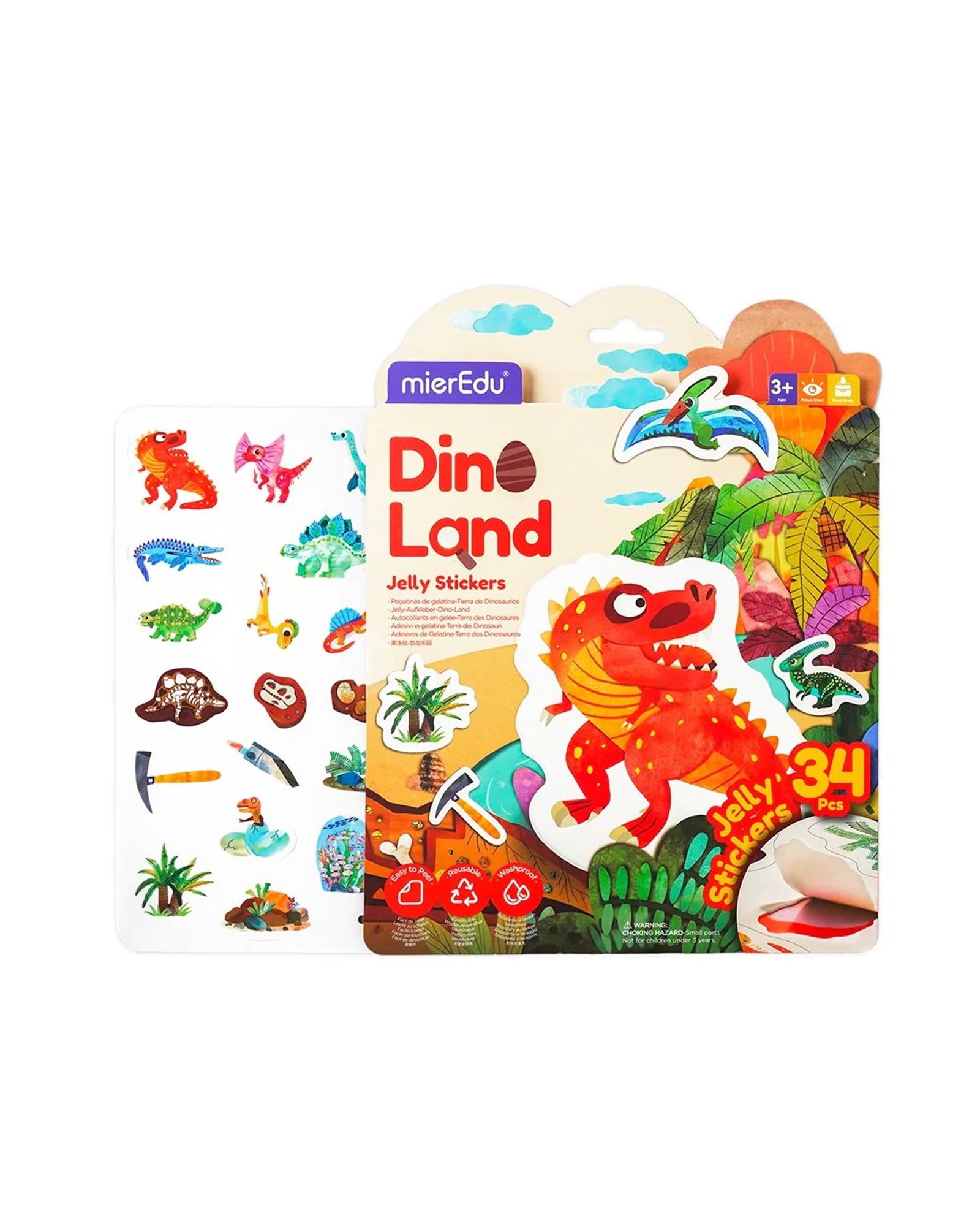 Jelly Stickers Dino World