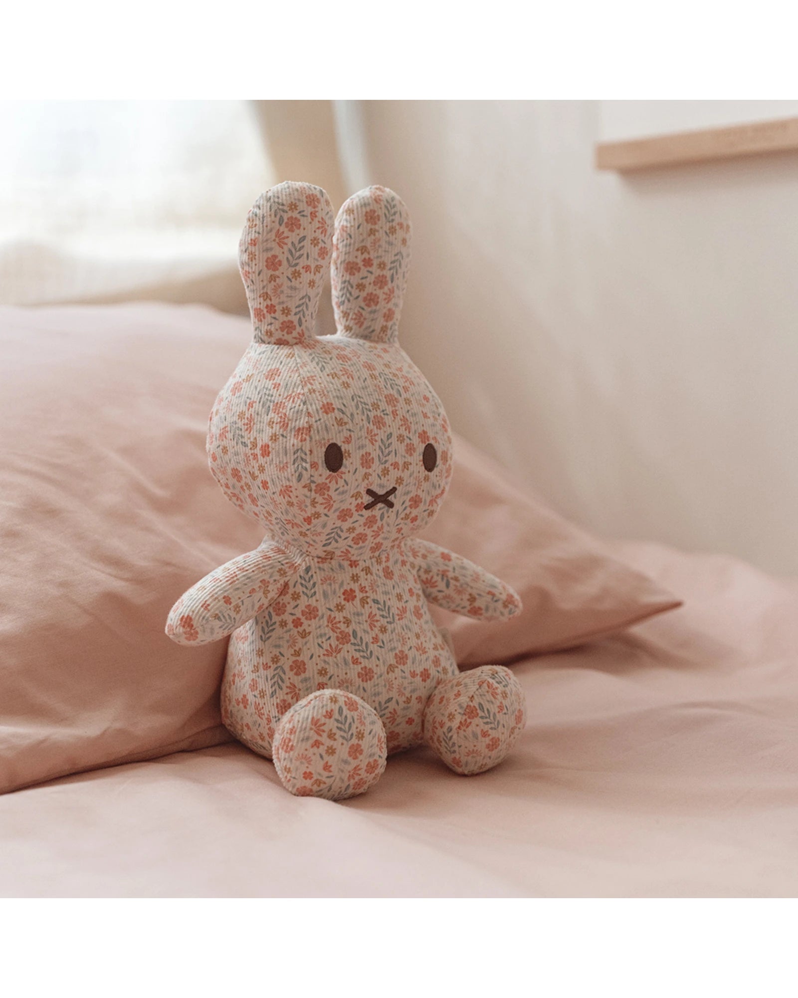 Soft Toy: Miffy Lucky Blossom All Over Print 22cm