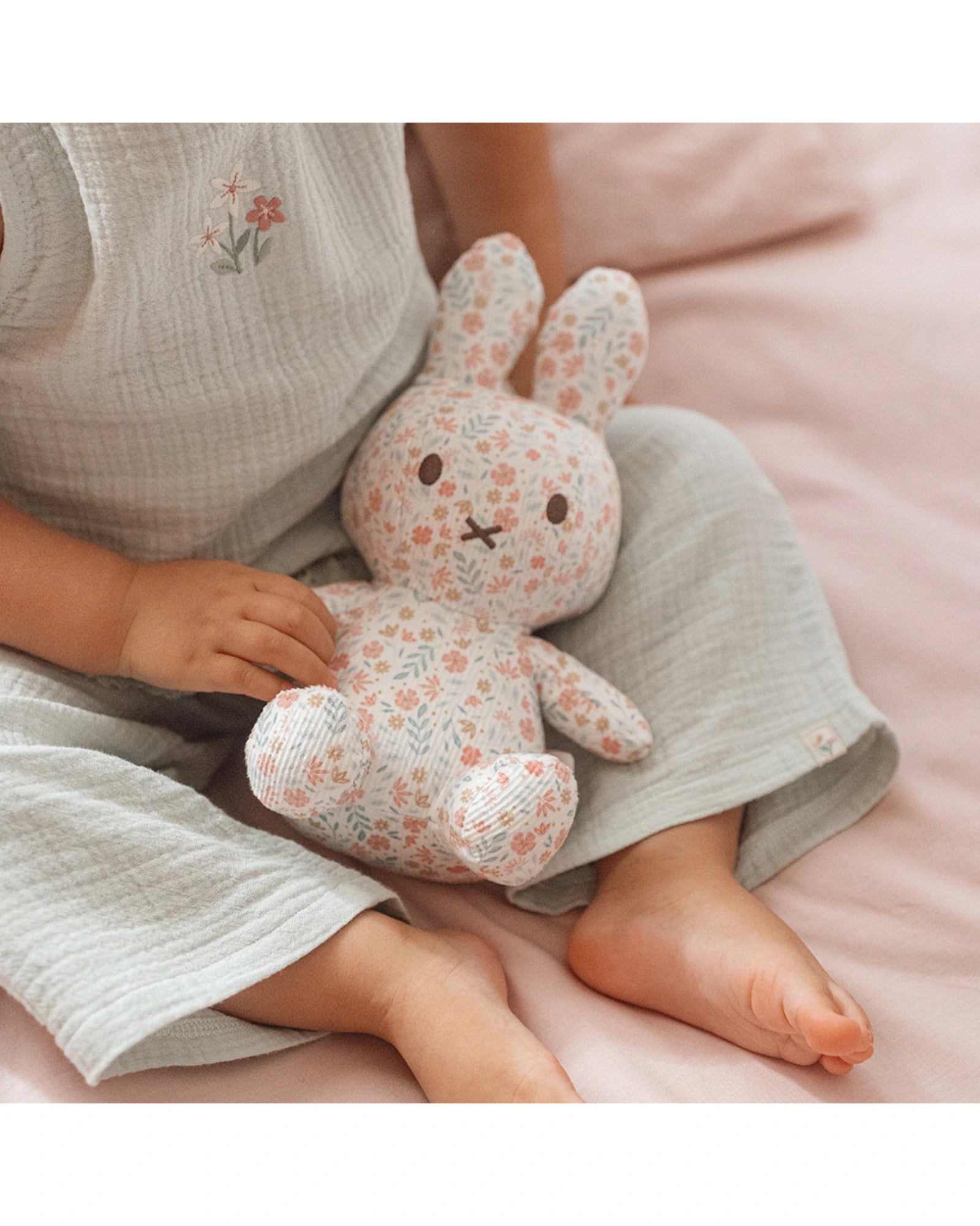 Soft Toy: Miffy Lucky Blossom All Over Print 22cm