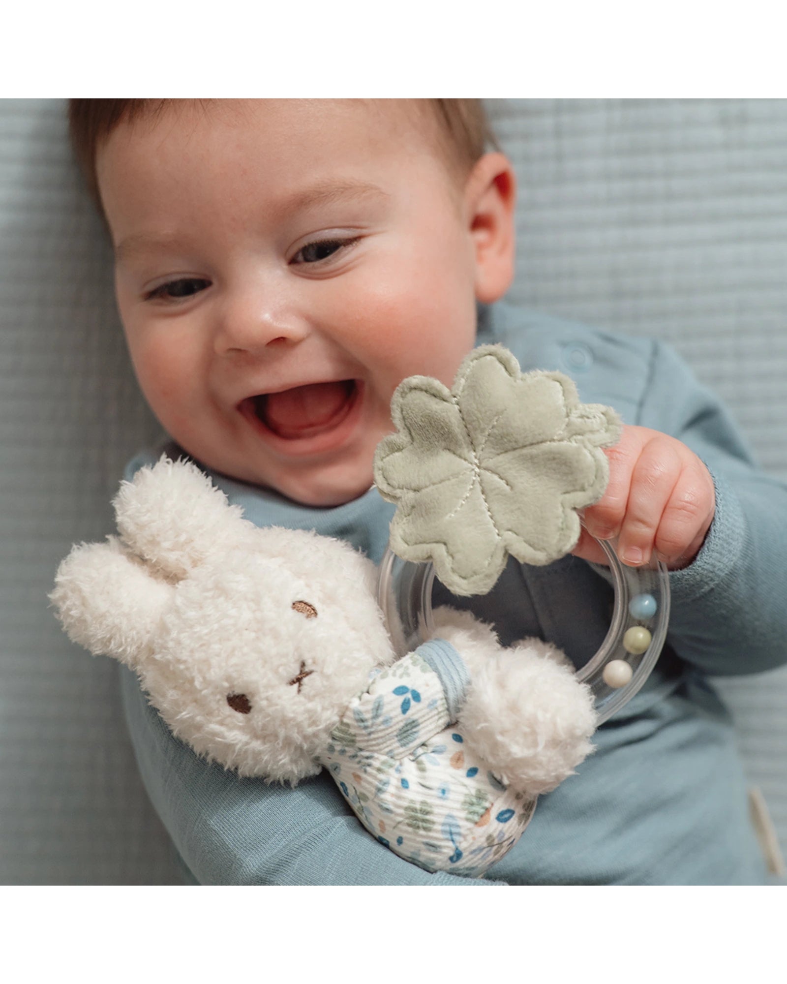 Ring Rattle: Miffy Lucky Leaves