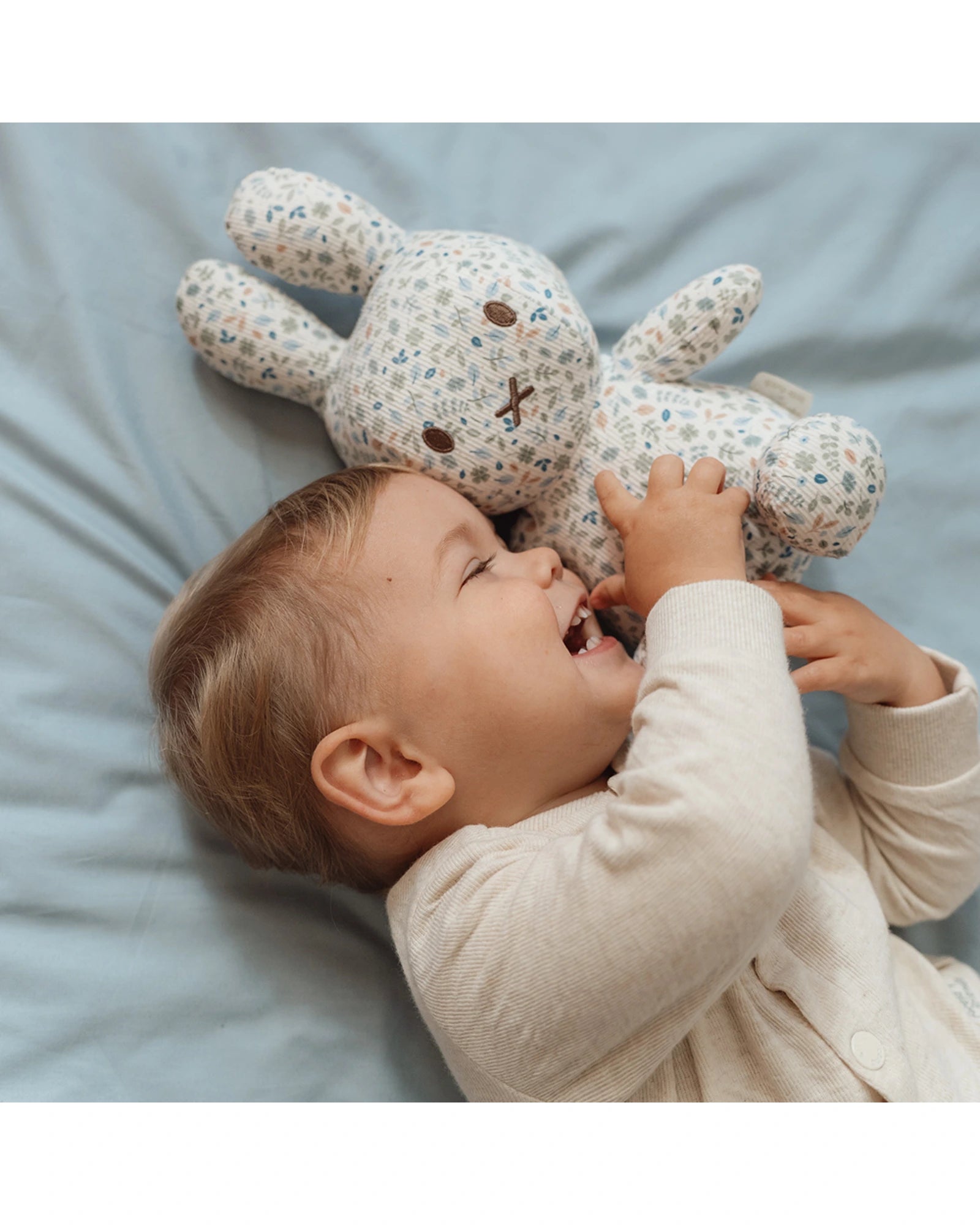 Soft Toy: Miffy Lucky Leaves All Over Print 22cm