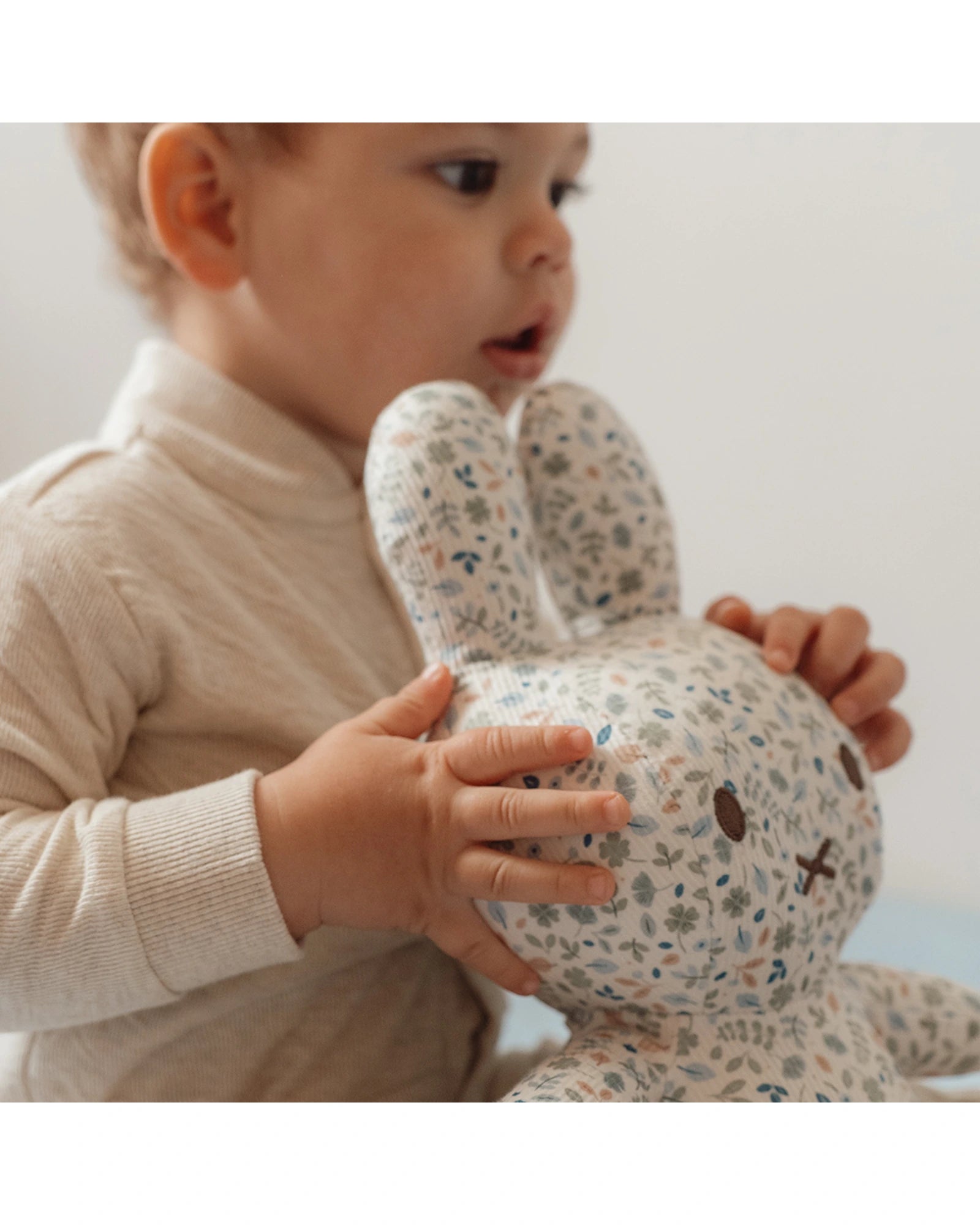 Soft Toy: Miffy Lucky Leaves All Over Print Medium 30cm