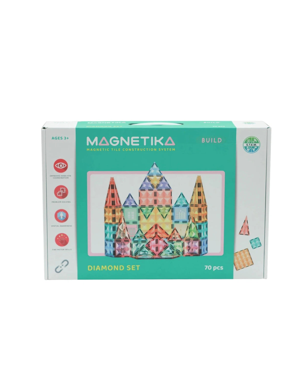 Magnetika Diamond Set 70pcs — Kidstuff