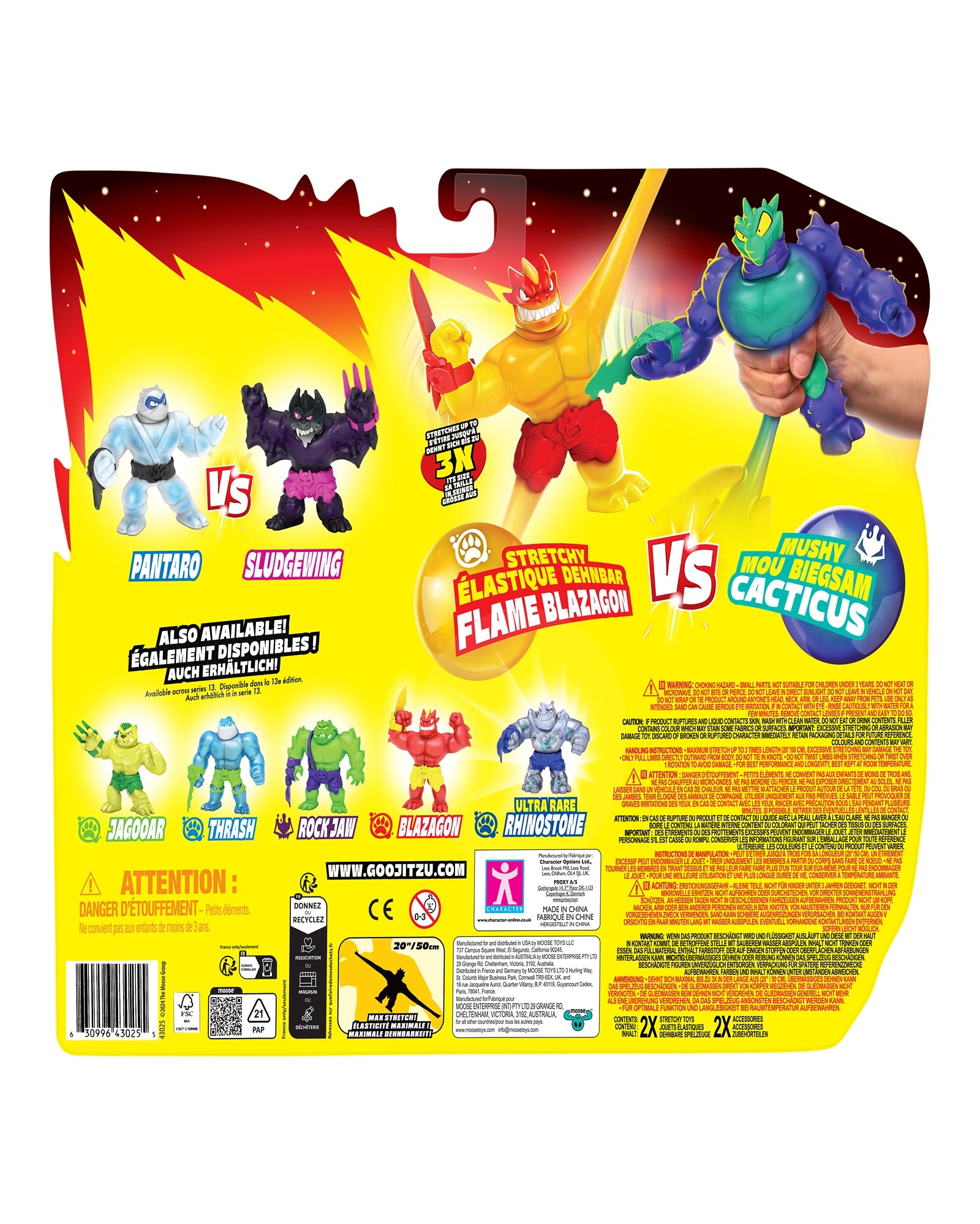 Heroes of Goo Jit Zu S13 Meteor Madness Versus Pack - Assorted