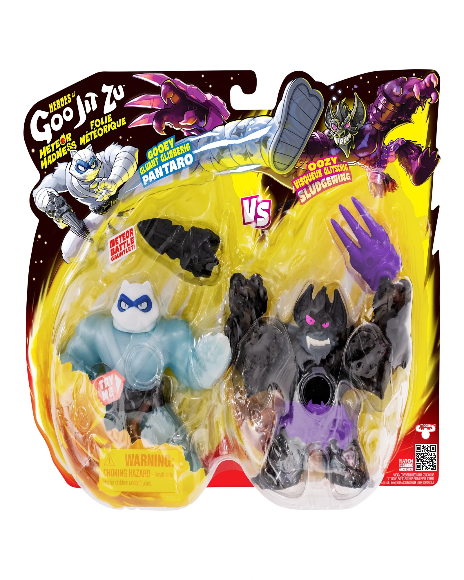 Heroes of Goo Jit Zu S13 Meteor Madness Versus Pack - Assorted