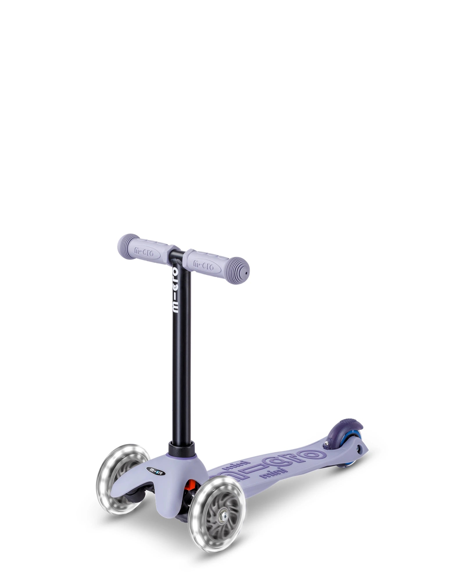 Micro Mini Deluxe 6-in-1 Rock & Go LED Scooter - Lavender Mist