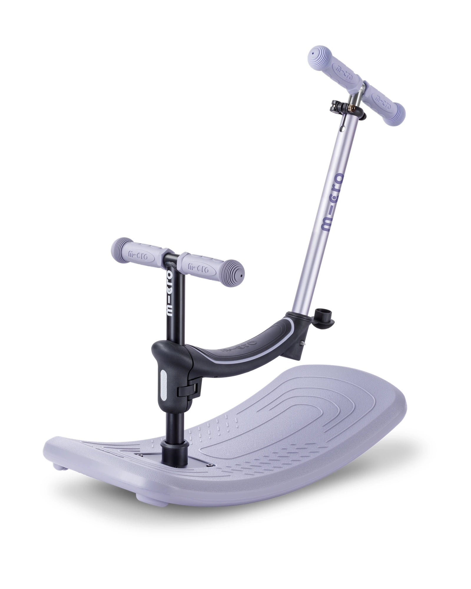 Micro Mini Deluxe 6-in-1 Rock & Go LED Scooter - Lavender Mist