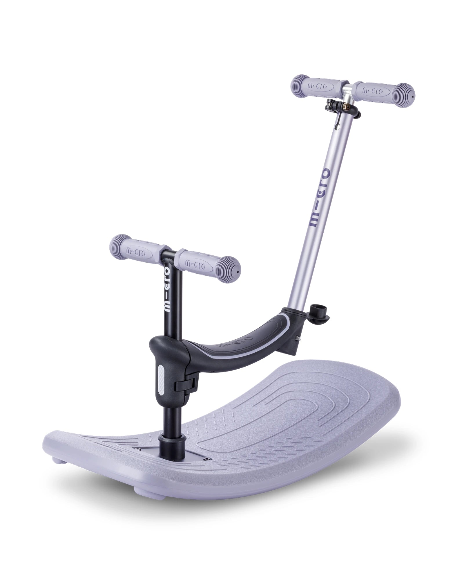 Micro Mini Deluxe 6-in-1 Rock & Go LED Scooter - Lavender Mist
