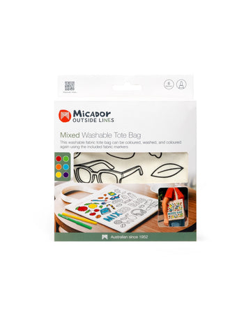 Outside Lines Tote Bag Mixed Bag, Micador Outside Lines