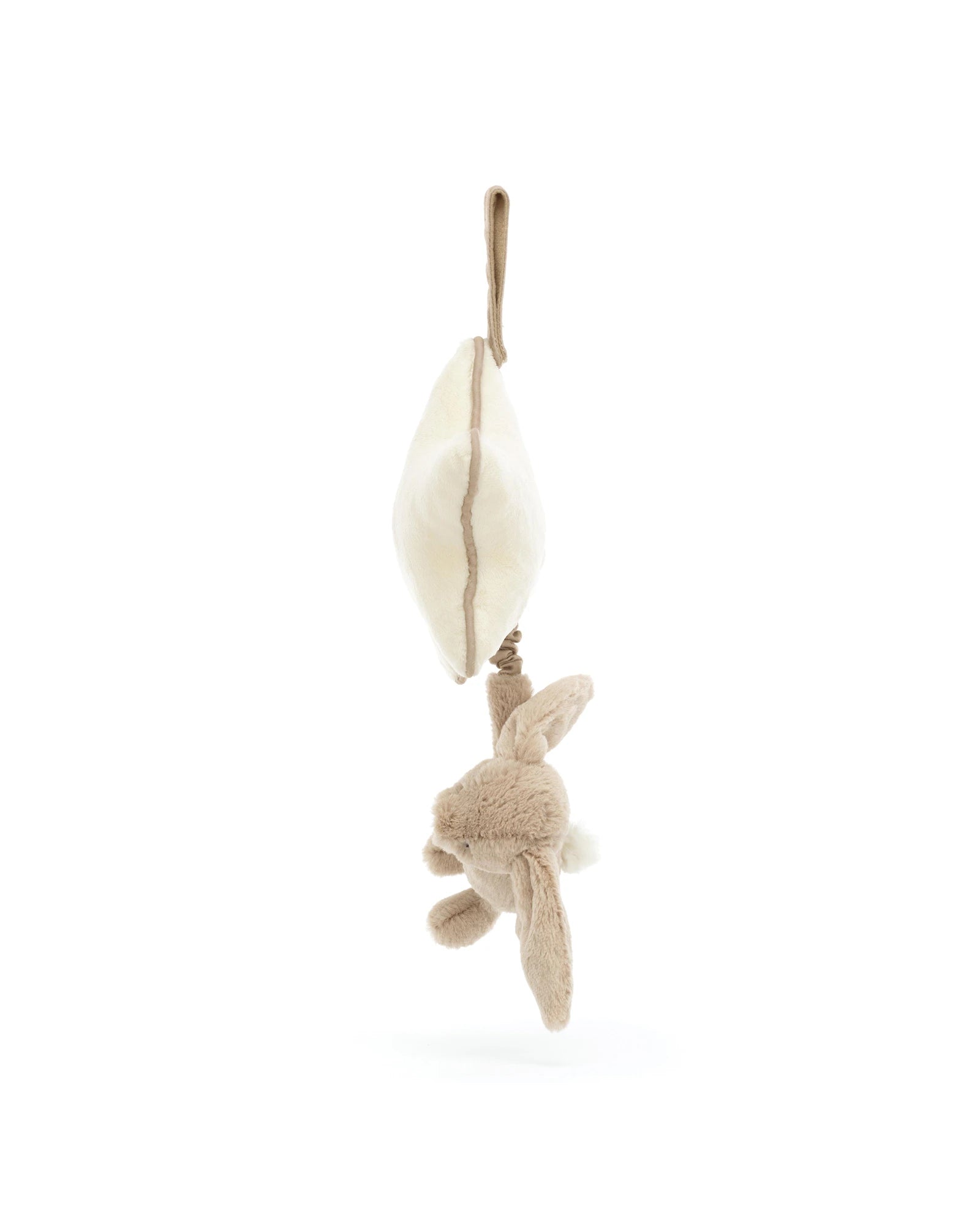 Bashful Beige Bunny Musical Pull