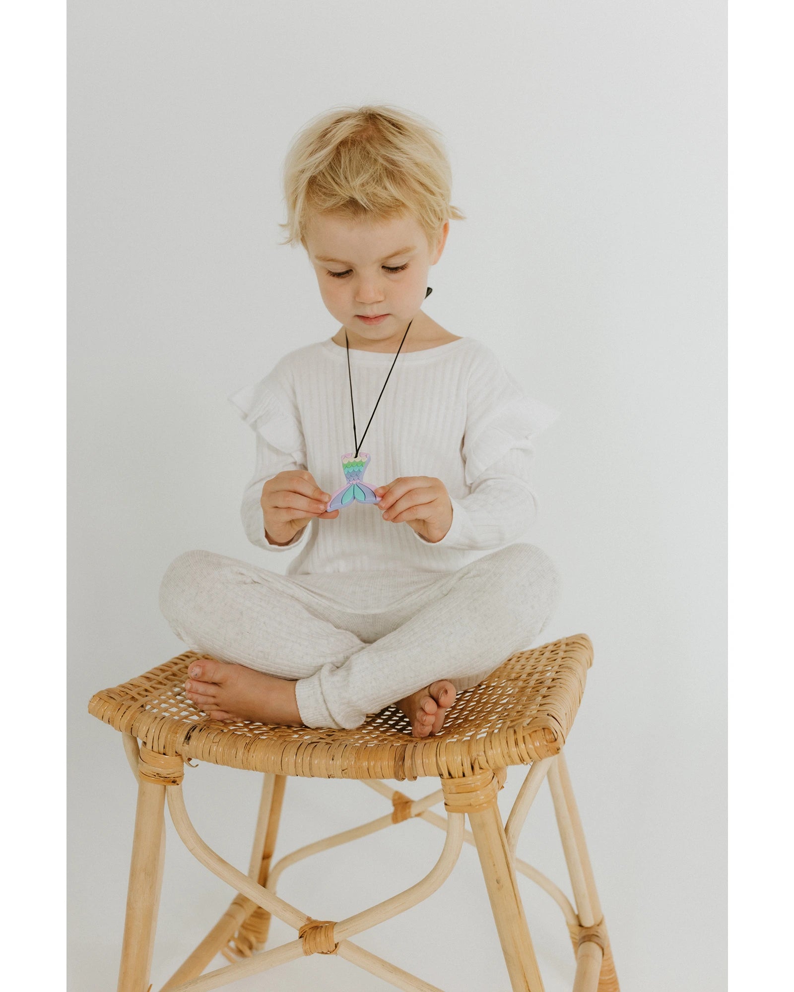 Mermaid Tail Chew Pendant