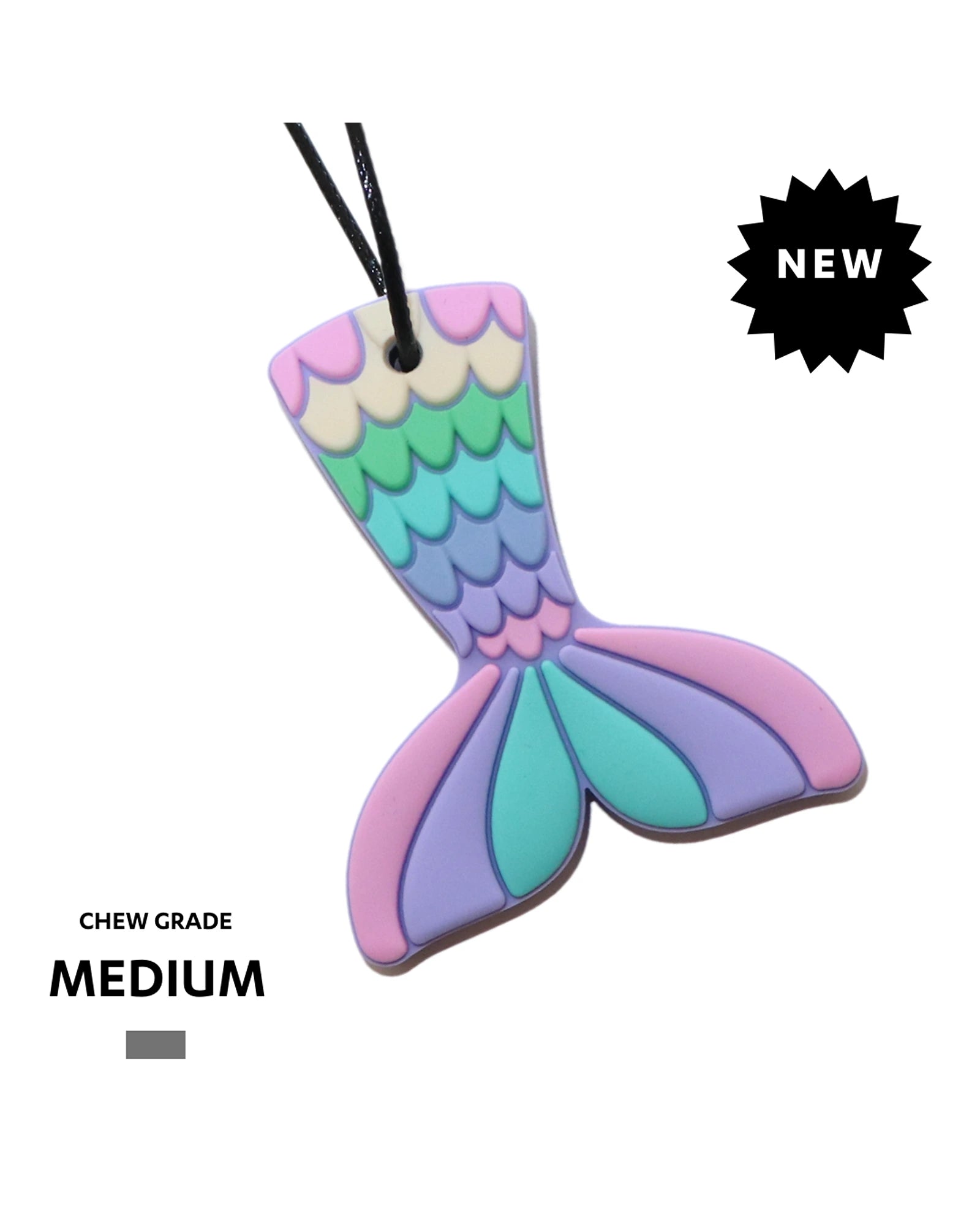 Mermaid Tail Chew Pendant