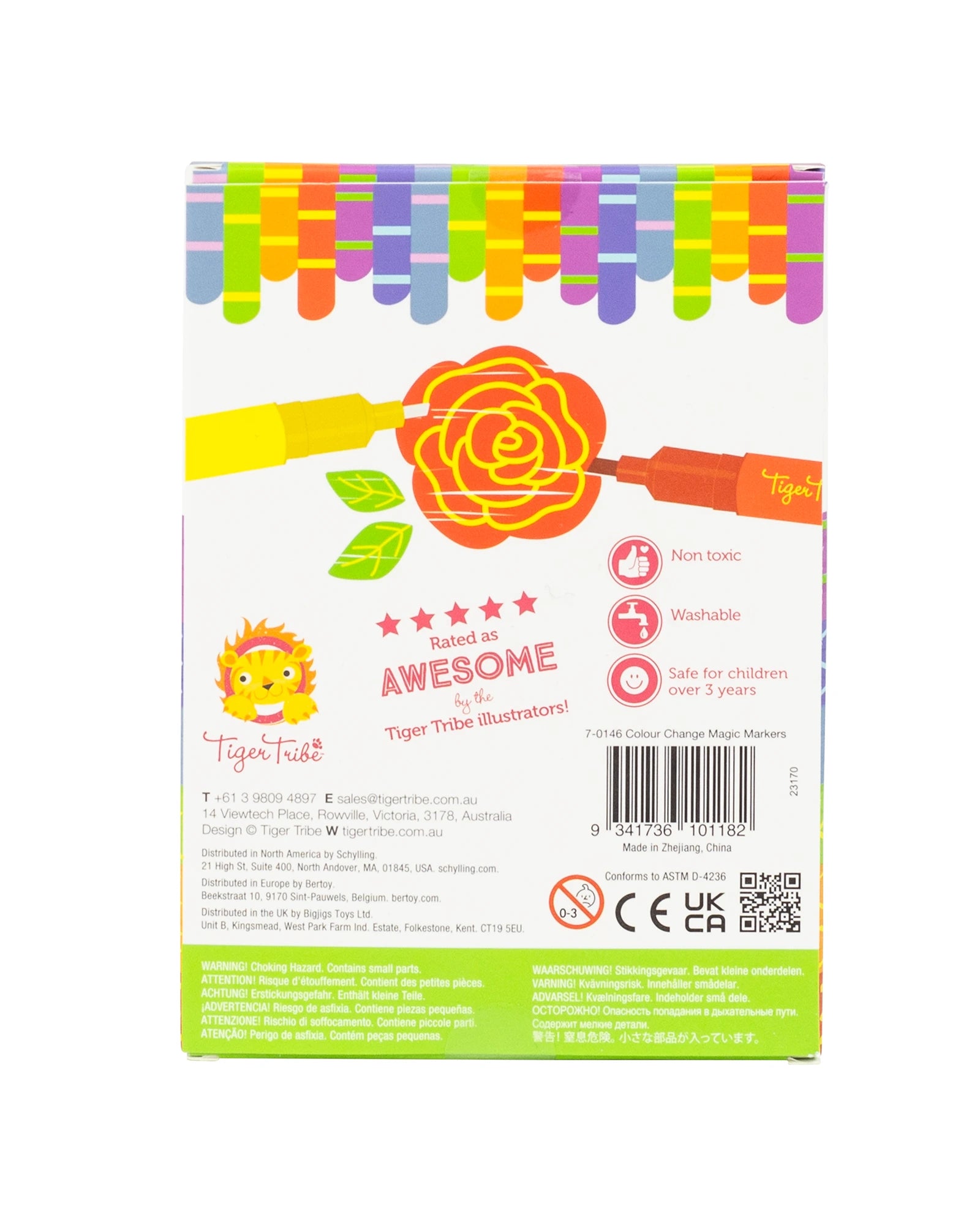 Tiger Tribe Colour Change Magic Markers