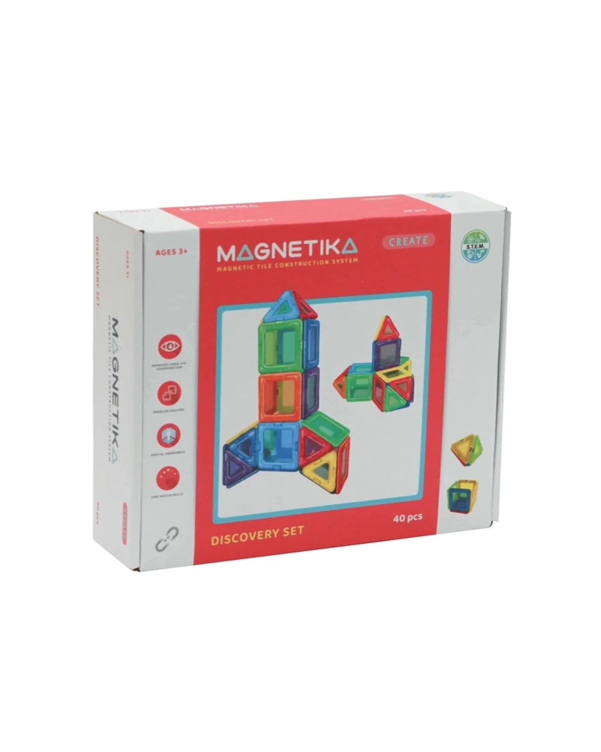 Magnetika Discovery Set 40pcs (v2) — Kidstuff