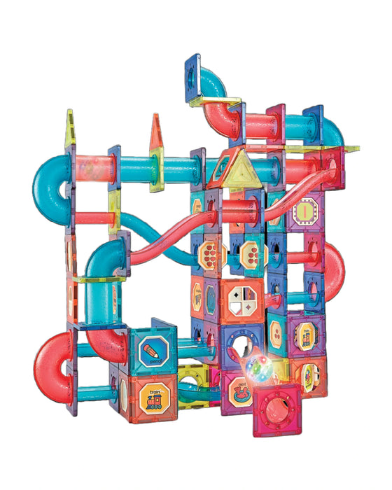 Magnetika Light Up Marble Maze 199 Pieces