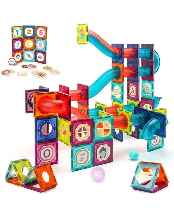 Magnetika Mega Marble Maze 145 Piece Set