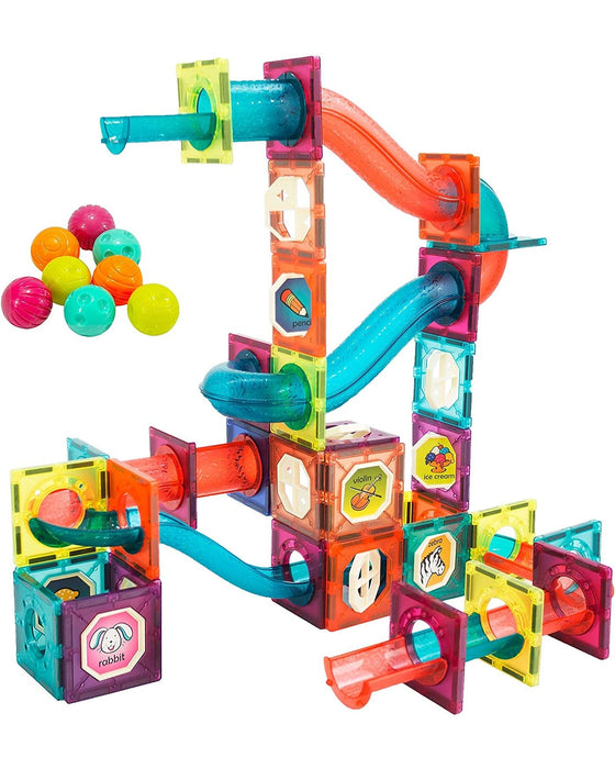 Magnetika Mega Marble Maze 145 Piece Set