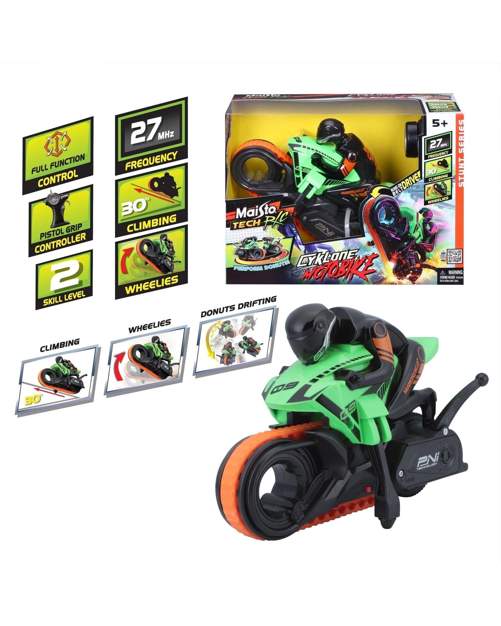 Maisto Tech Cyklone Bike Assorted