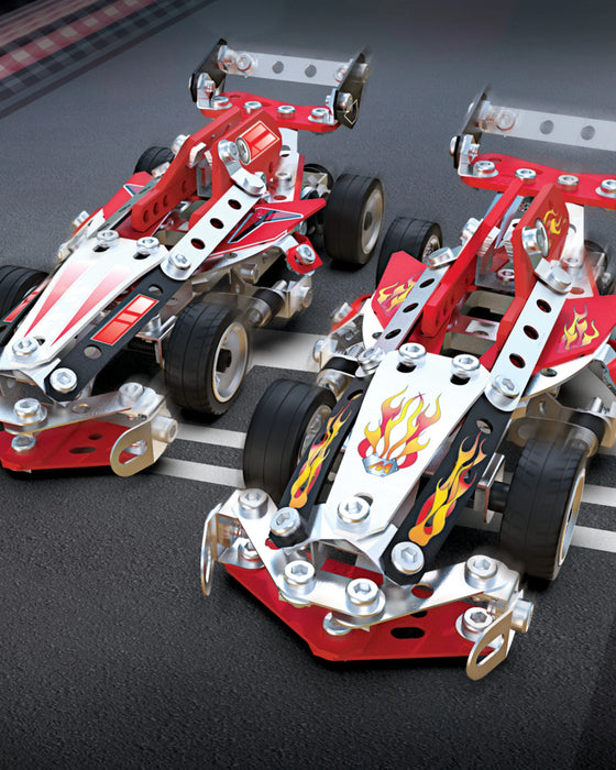 Meccano 10 Multi Model Set Racing Vehicles
