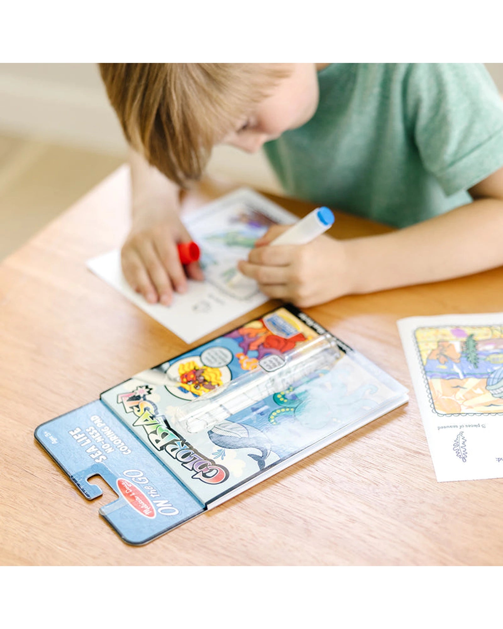 Melissa Doug On The Go Color Blast Sea Life