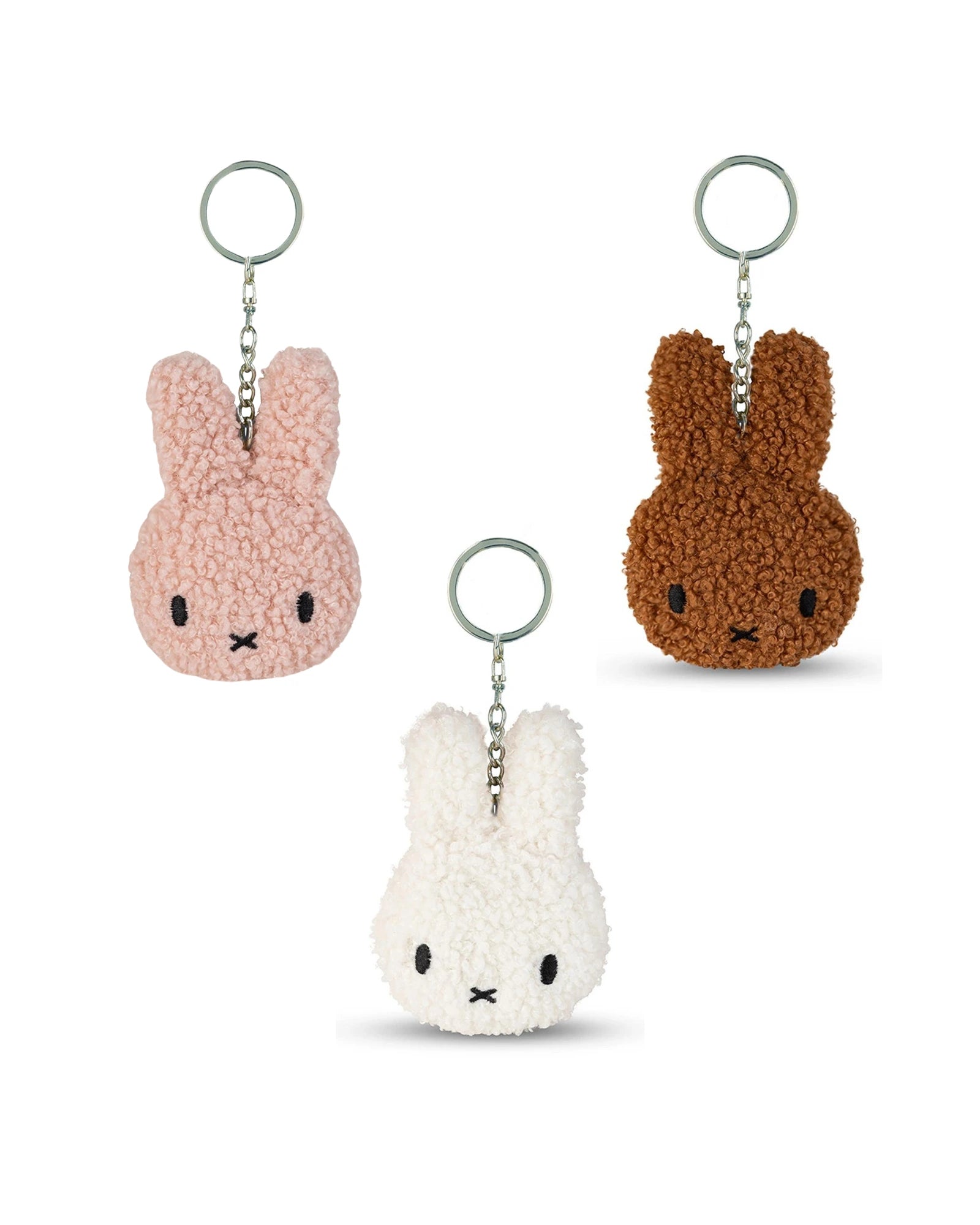 Miffy Flat Keychain ECO Tiny Teddy Cinnamon 10cm