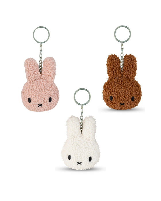 Miffy Flat Keychain Tiny Teddy Cream 10cm