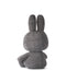 Miffy Sitting Corduroy Grey 23cm