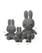 Miffy Sitting Corduroy Grey 23cm