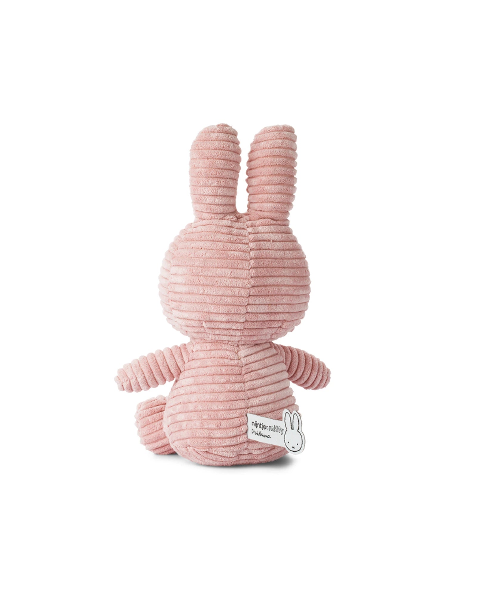 Miffy Sitting Corduroy Pink 23cm