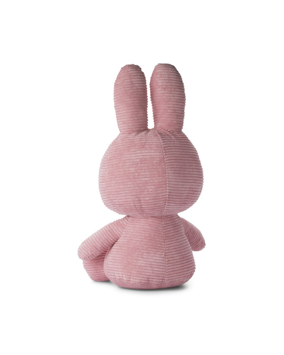 Miffy Sitting Corduroy Pink 50cm