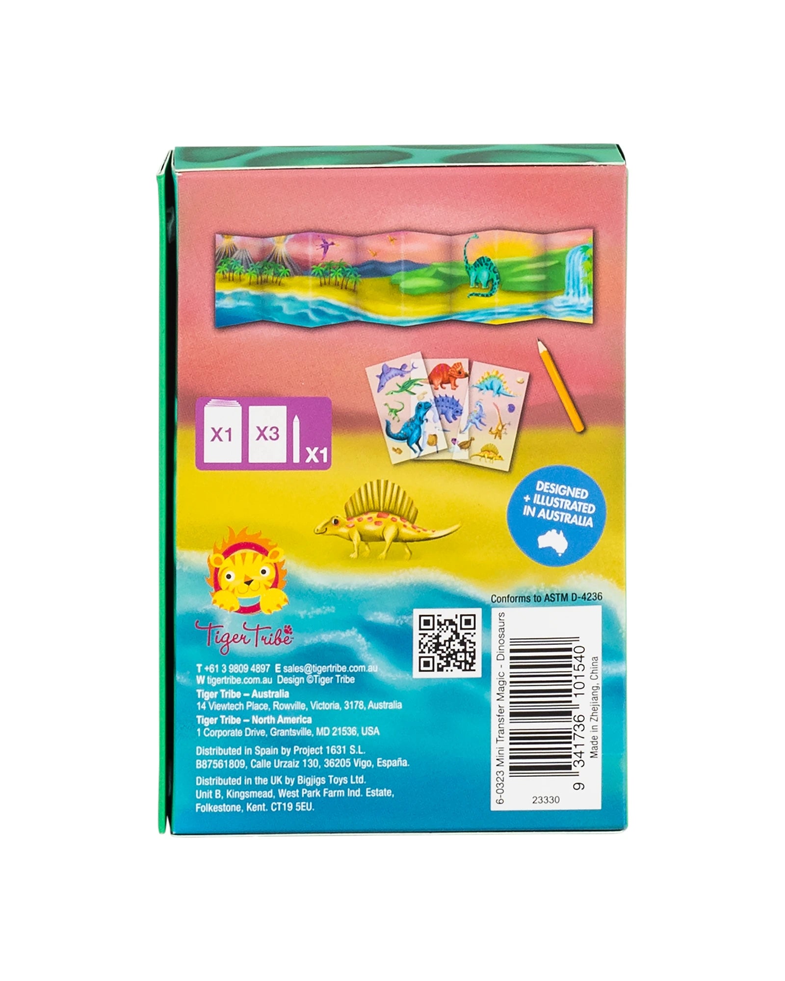 Tiger Tribe Mini Transfer Magic Dinosaurs