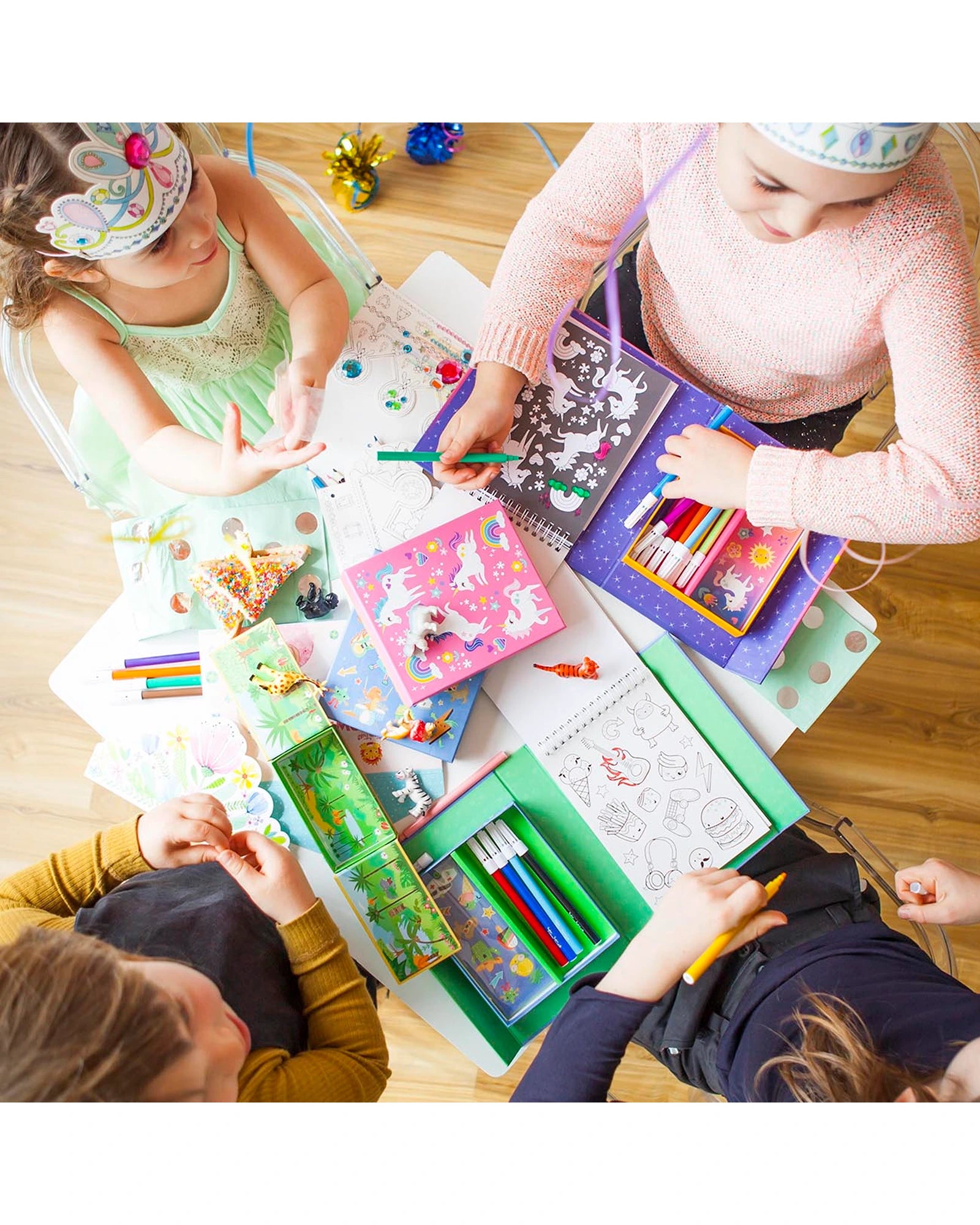 Tiger Tribe Colouring Set Unicorn Magic