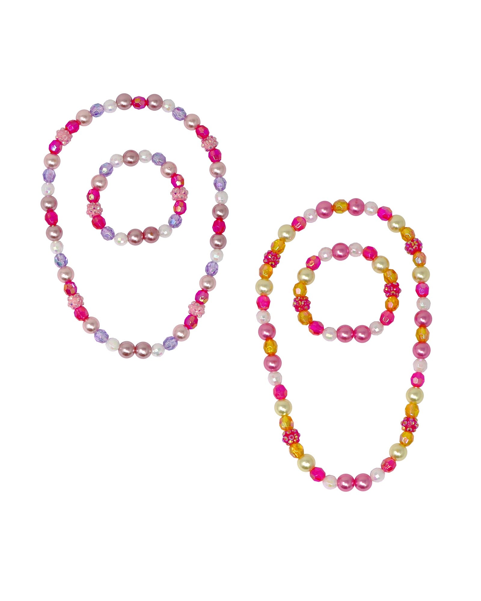 Pink Poppy Butterfly Friends Necklace / Bracelet Set - Assorted