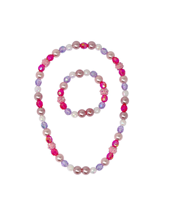 Pink Poppy Butterfly Friends Necklace / Bracelet Set - Assorted