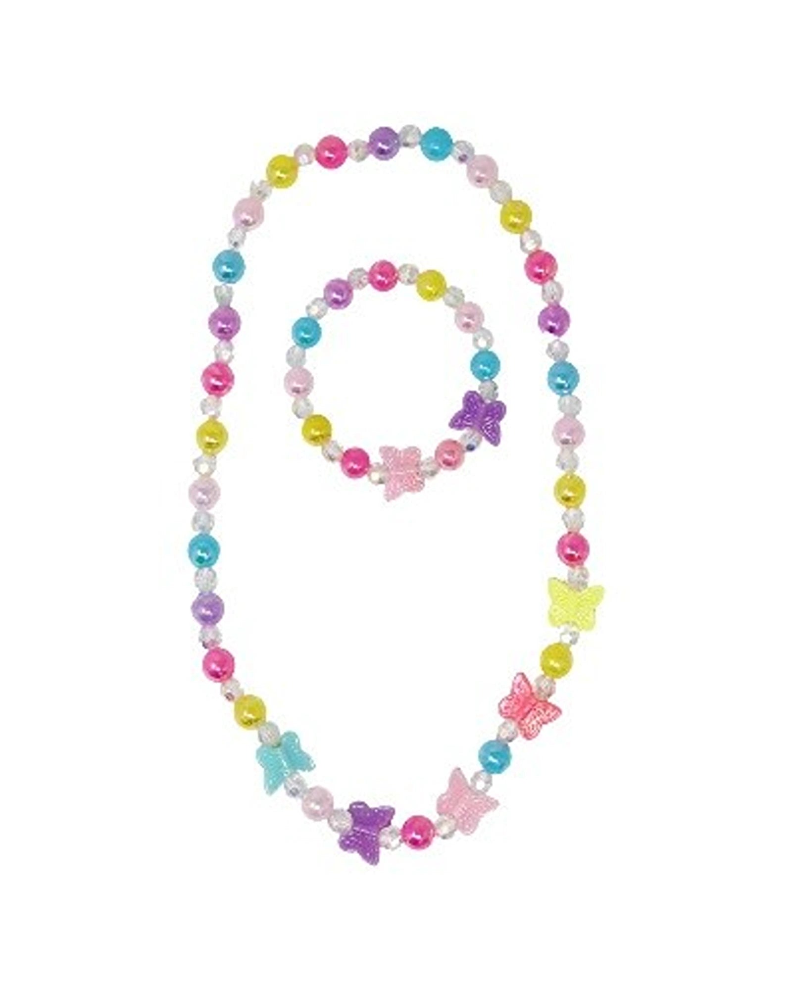 Butterfly Necklace & Bracelet Set