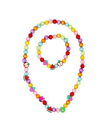 Fruit Necklace & Bracelet Set