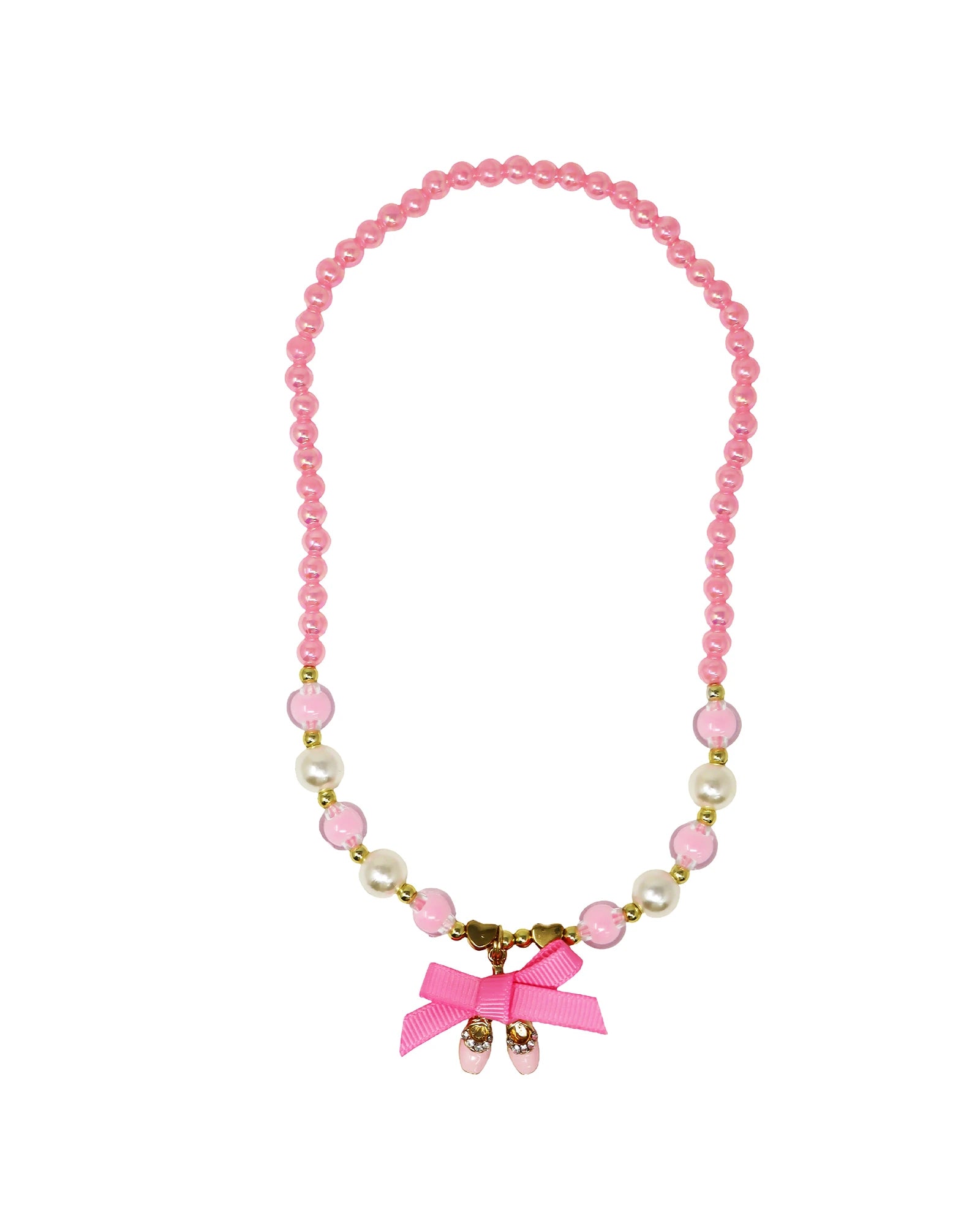 Ballerina Bow Necklace & Bracelet Set
