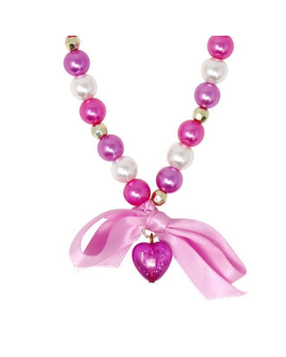 Pink Poppy Sparkle Princess Necklace - Assorted