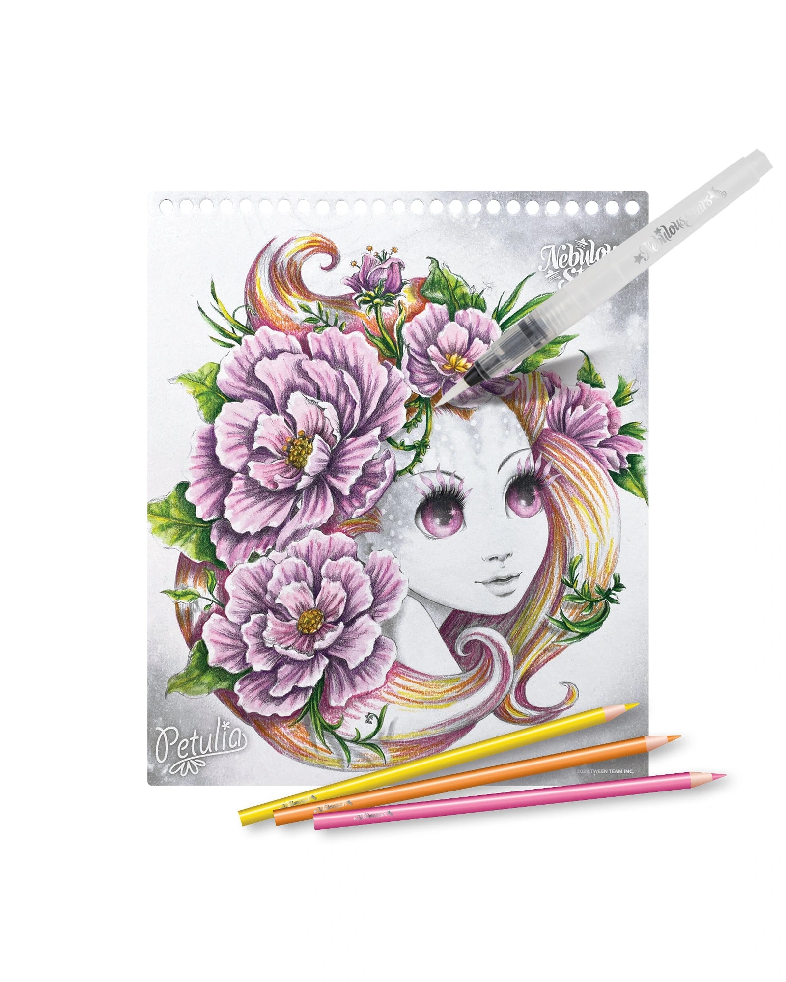Nebulous Stars Watercoloring Book Set