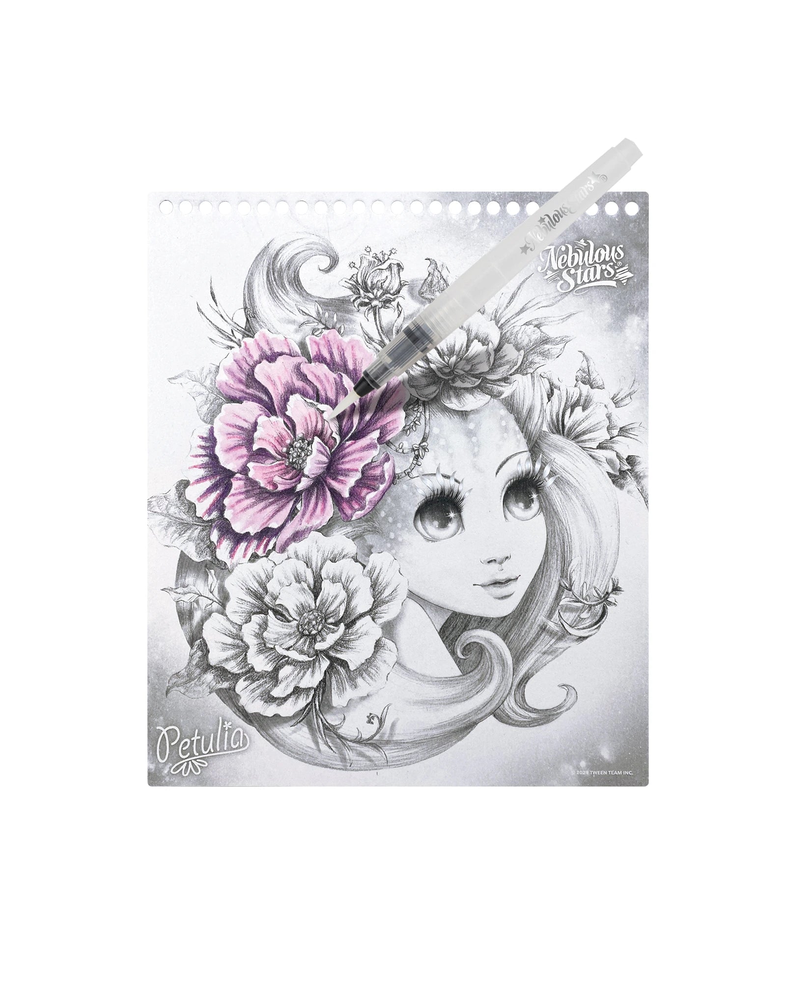 Nebulous Stars Watercoloring Book Set
