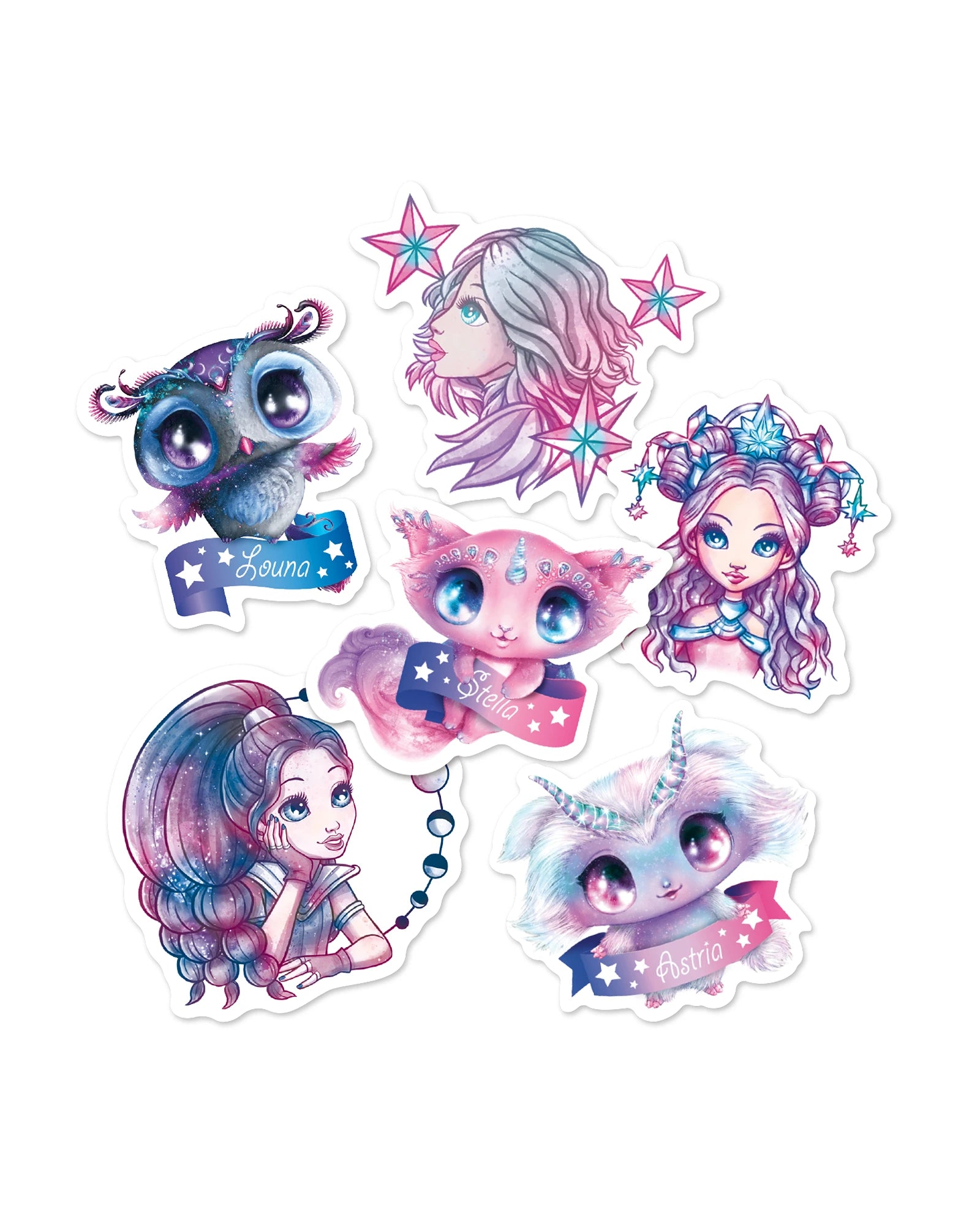 Nstars Decorative Vinyl Stickers Assorted