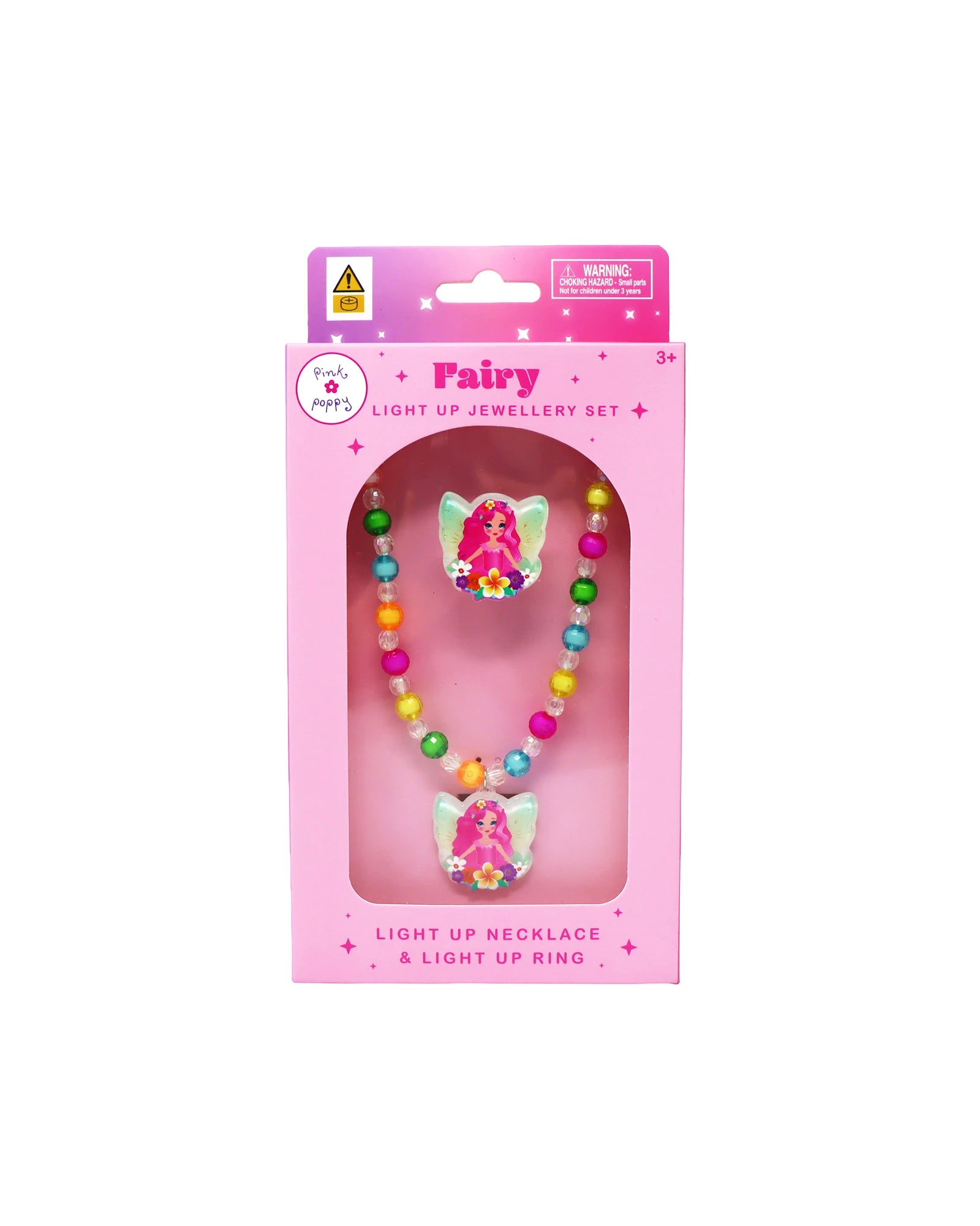 Fairy Magic Light Up Necklace & Ring Set