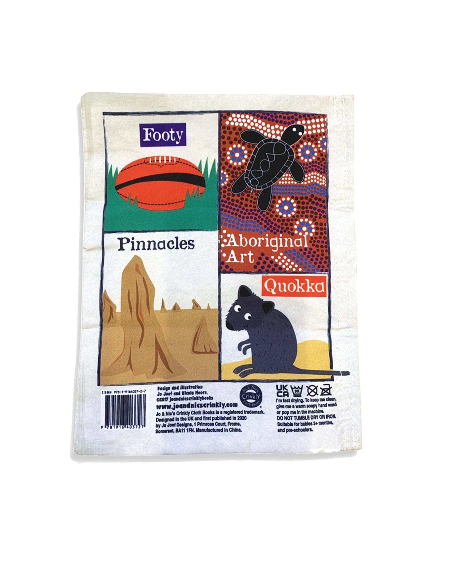 Jo & NicS Crinkly Cloth Books - Australia