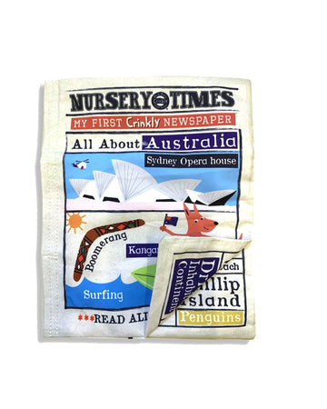 Jo & NicS Crinkly Cloth Books - Australia